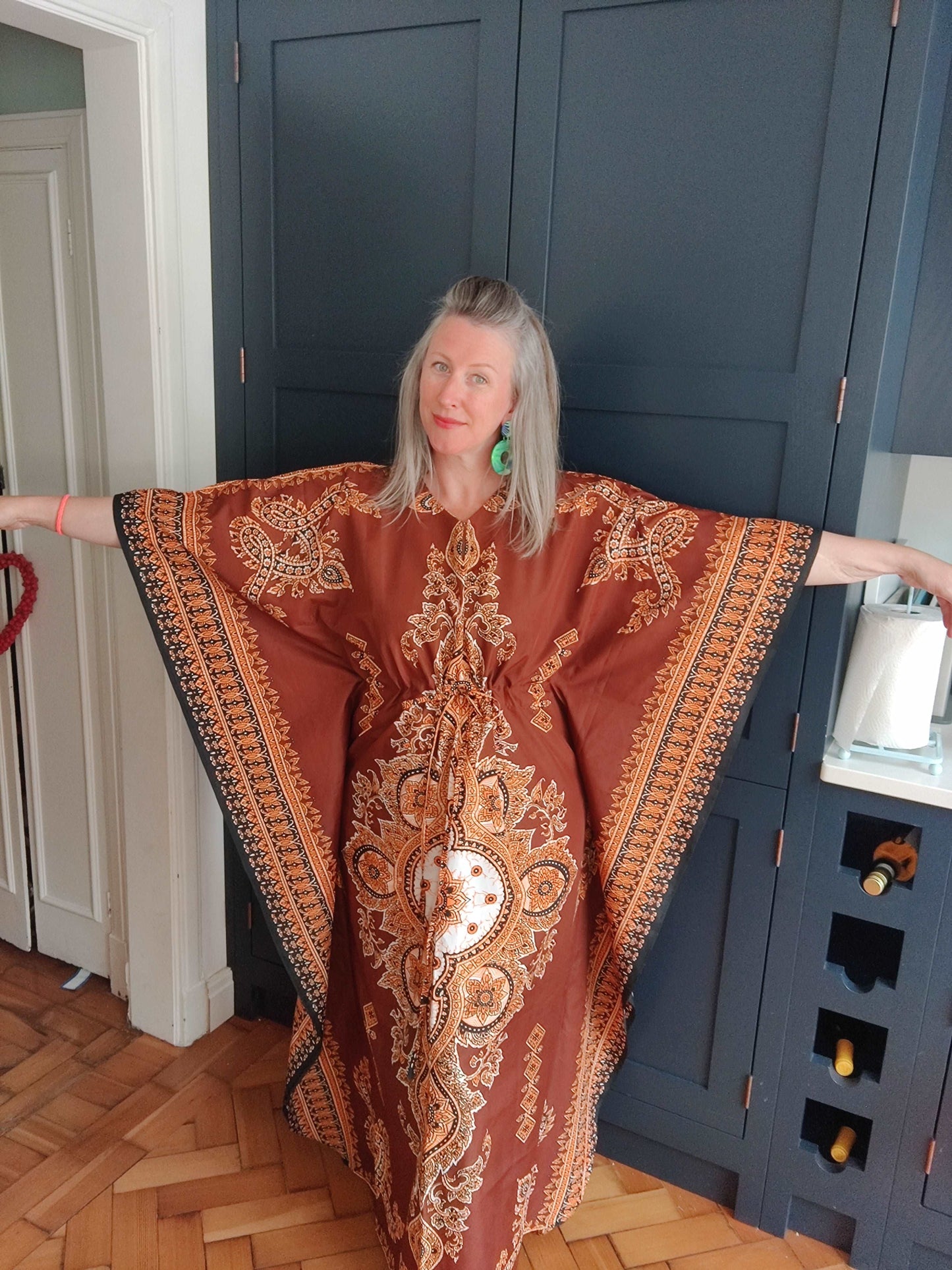 Plus size 70s kaftan