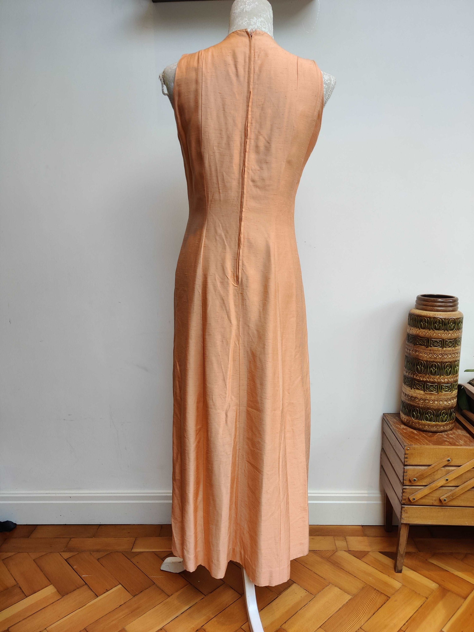 70s maxi dress size 10