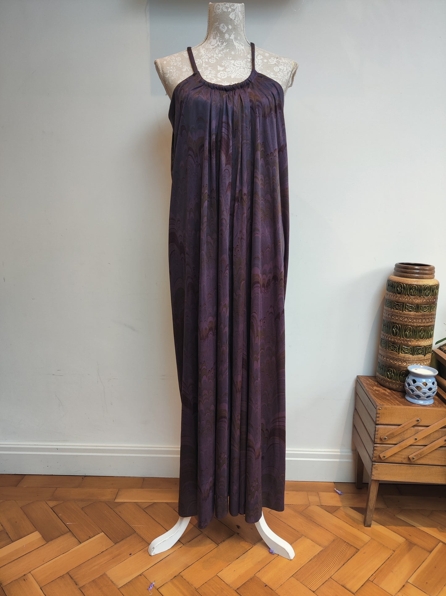 1970s maxi dress by Quad, size 12