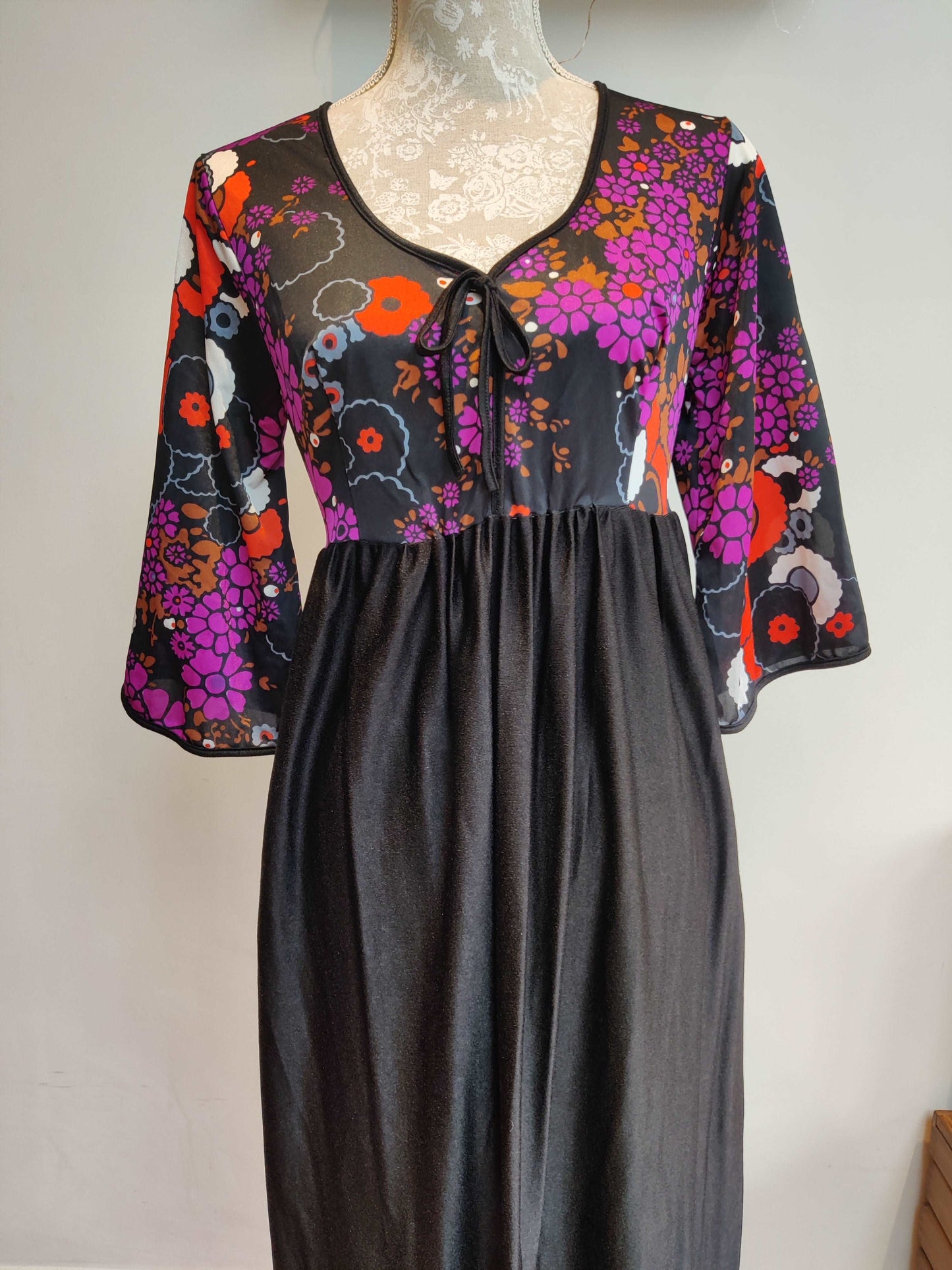 Size 10 vintage maxi dress