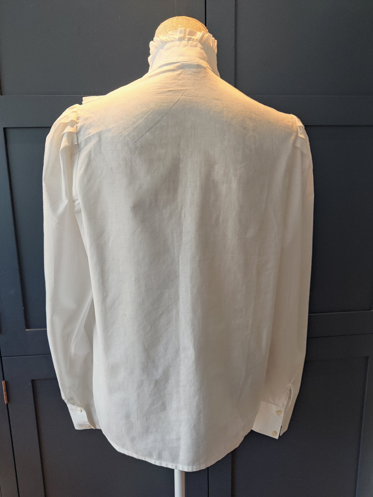 Laura Ashley vintage Victoriana white shirt