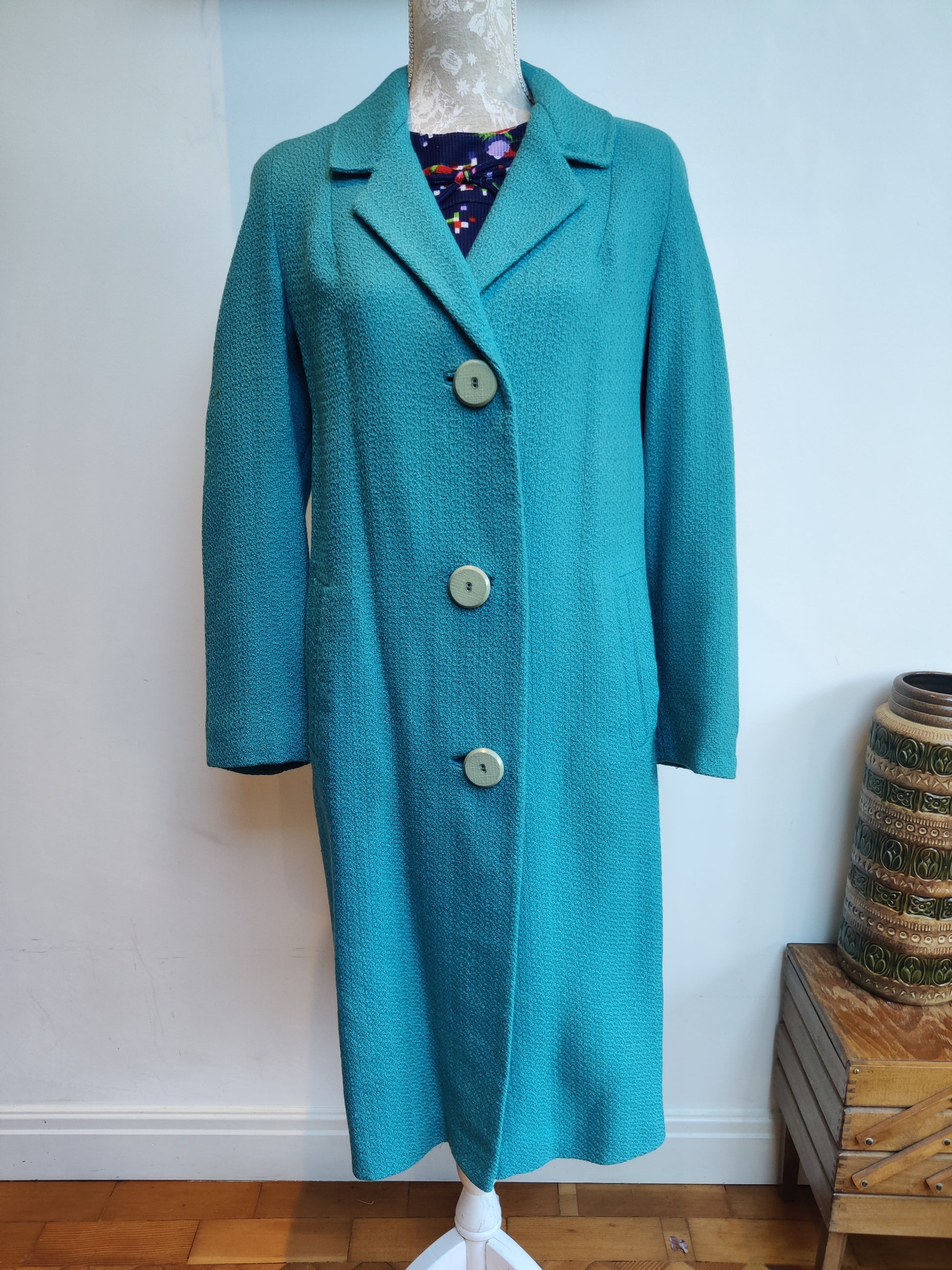 60s blue coat