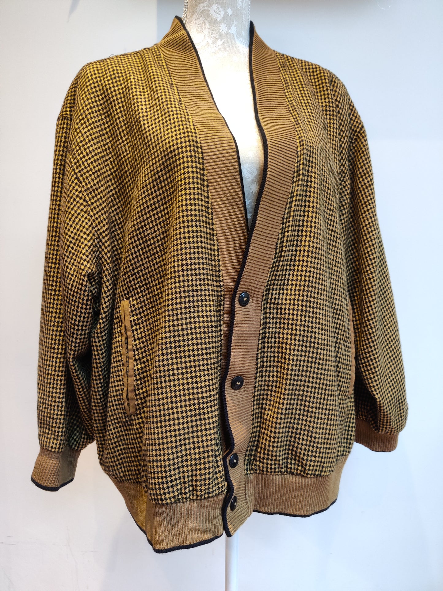 Dogtooth vintage jacket