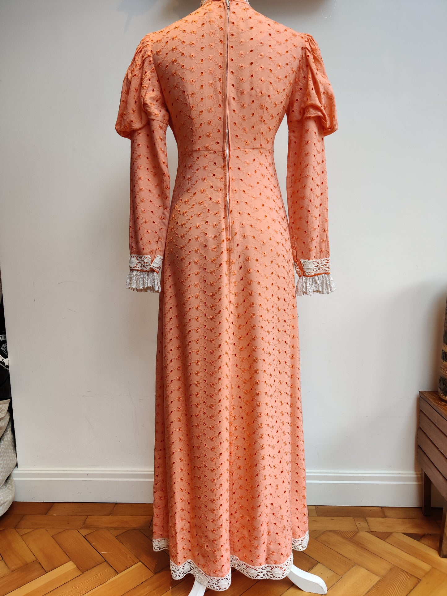 Stunning 70s prairie maxi dress