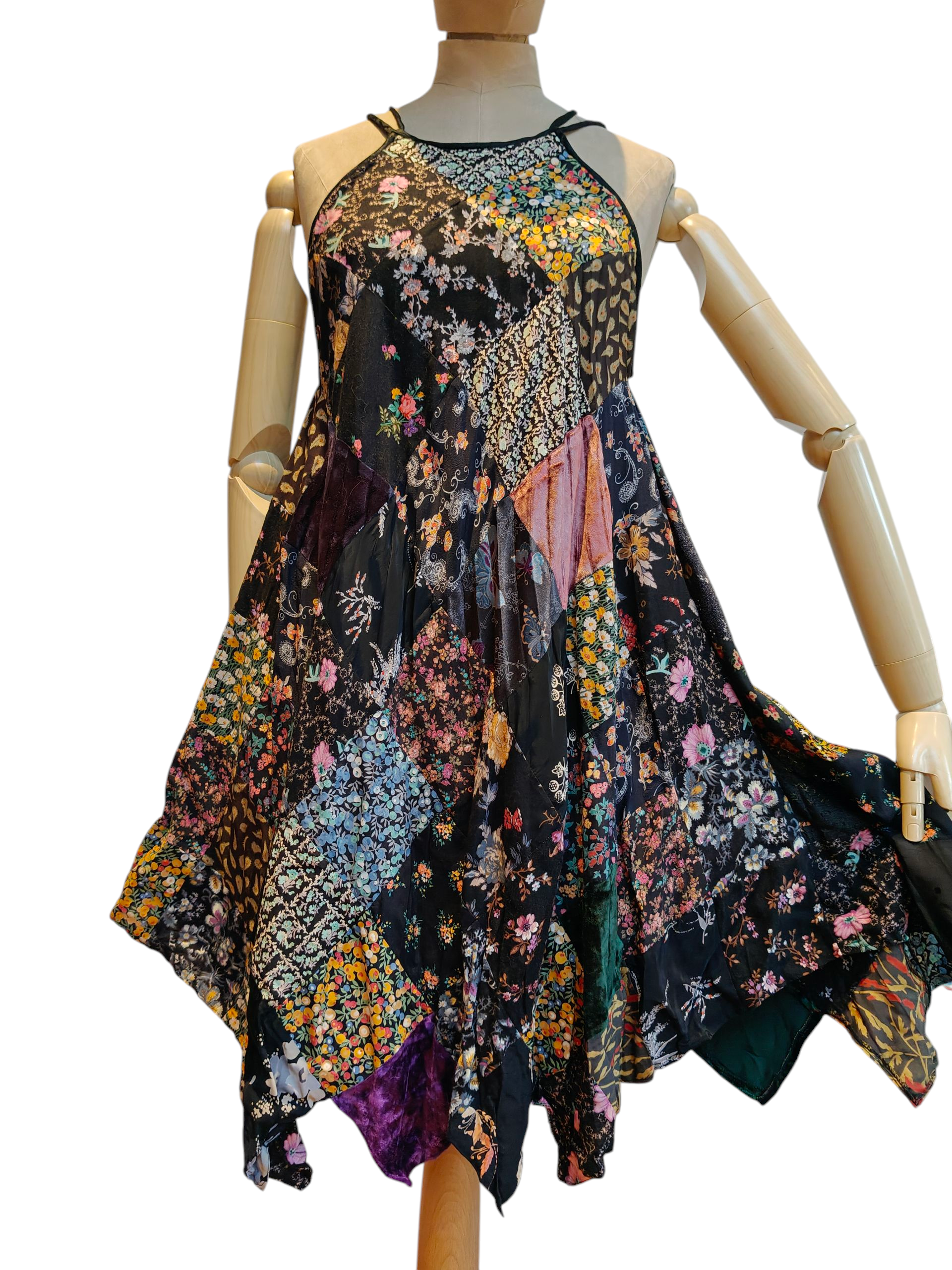 Beautiful handmade patchwork dress 