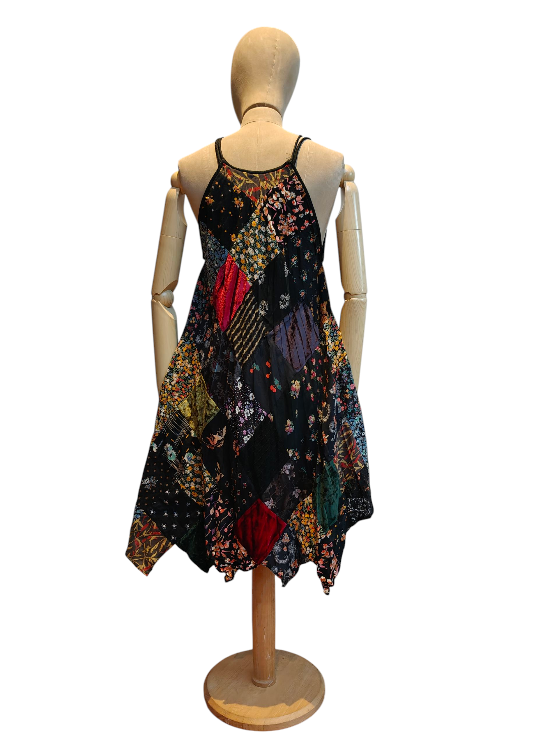 70's patchwork dress