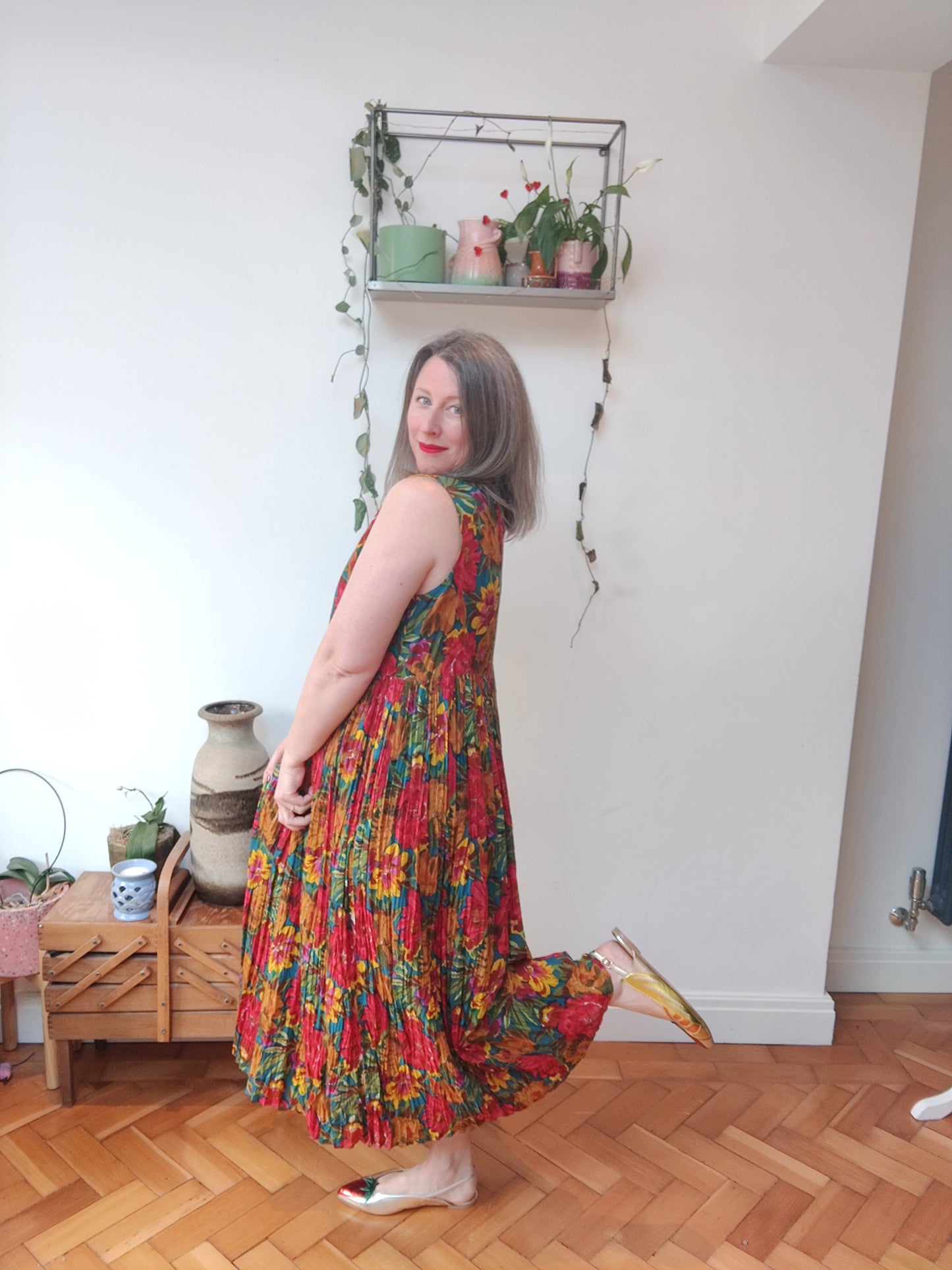 Beautiful plus size floral dress