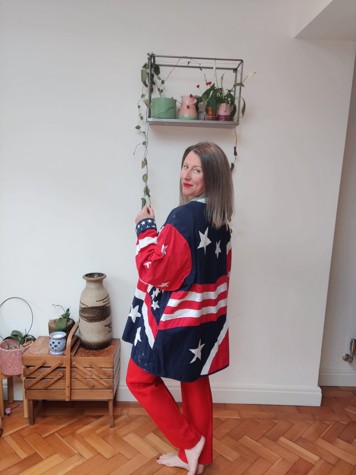 Vintage plus size USA jacket