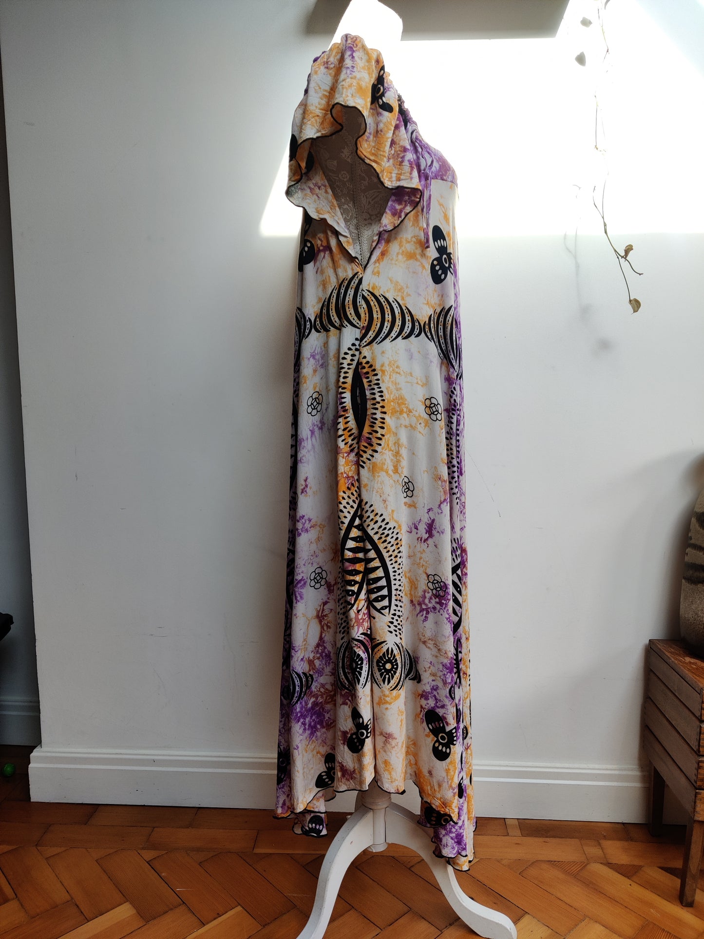 Vintage maxi with batik design