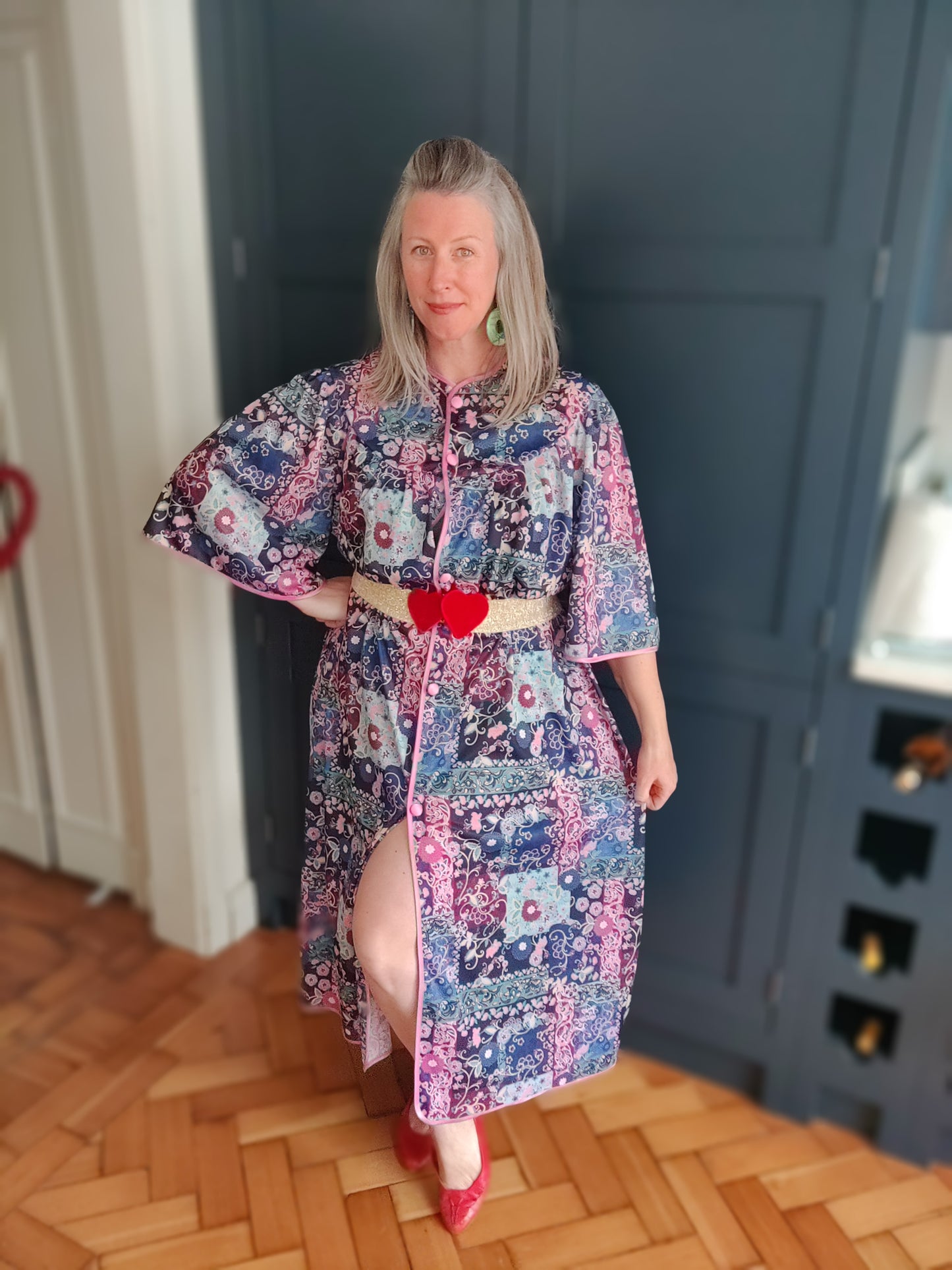 Vintage housecoat dress