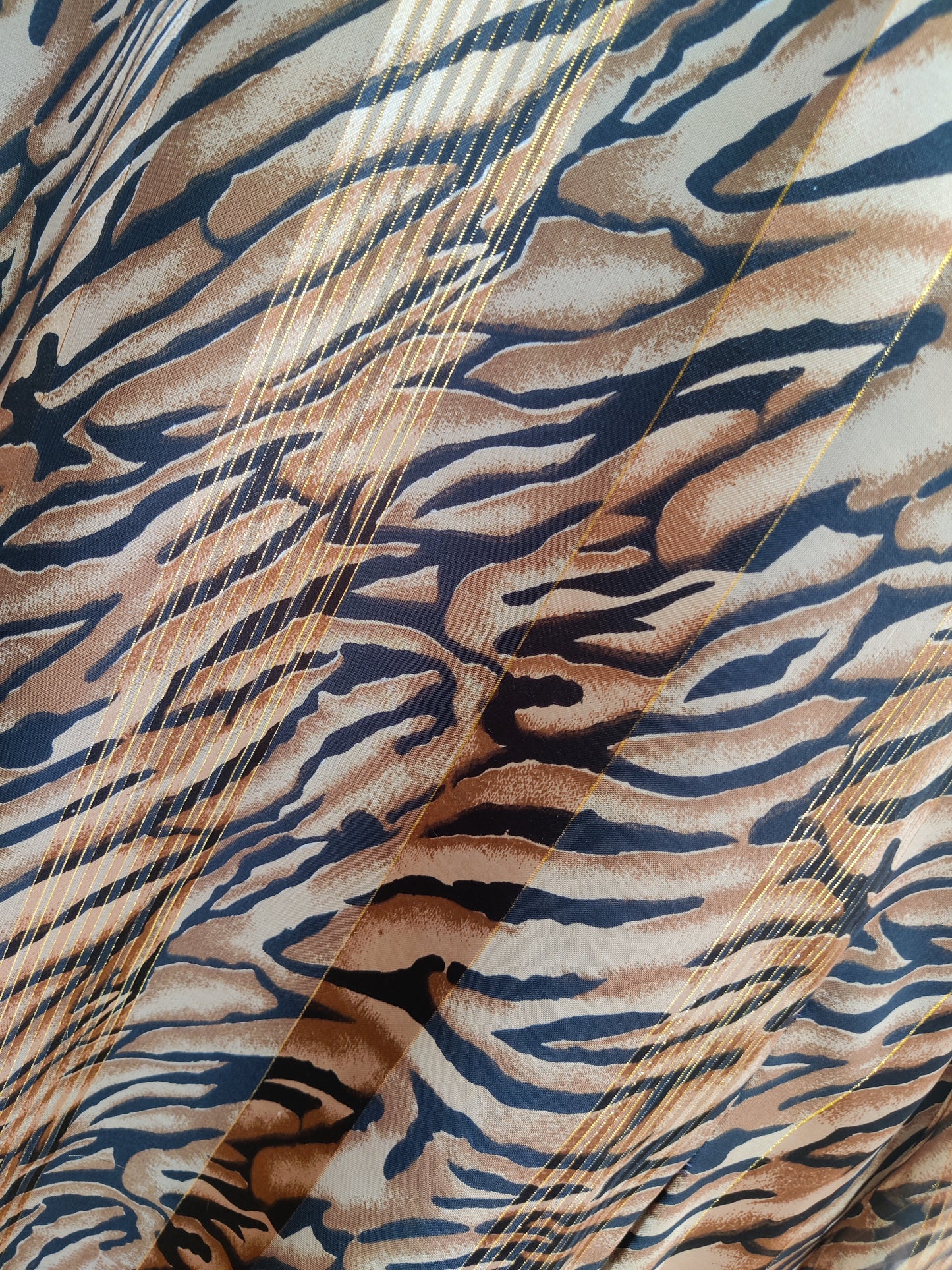 Tiger print lightweight jacket. Size 28