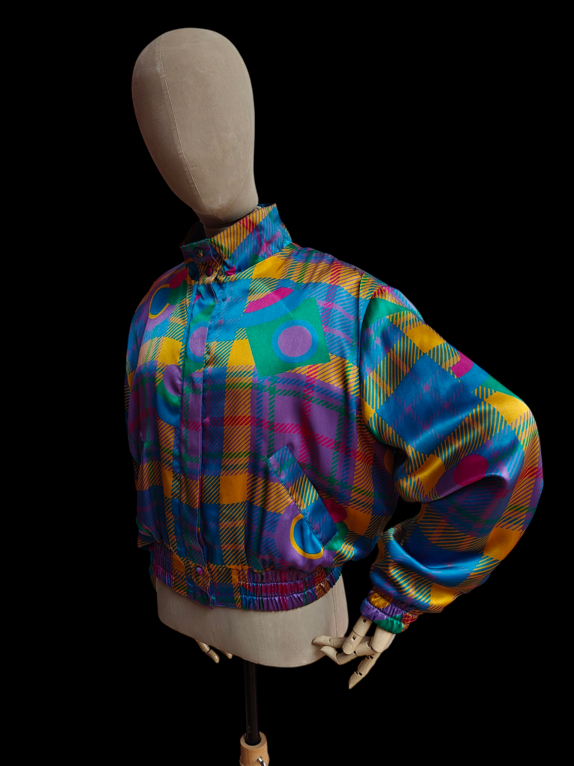Jacques vert 80's statement jacket