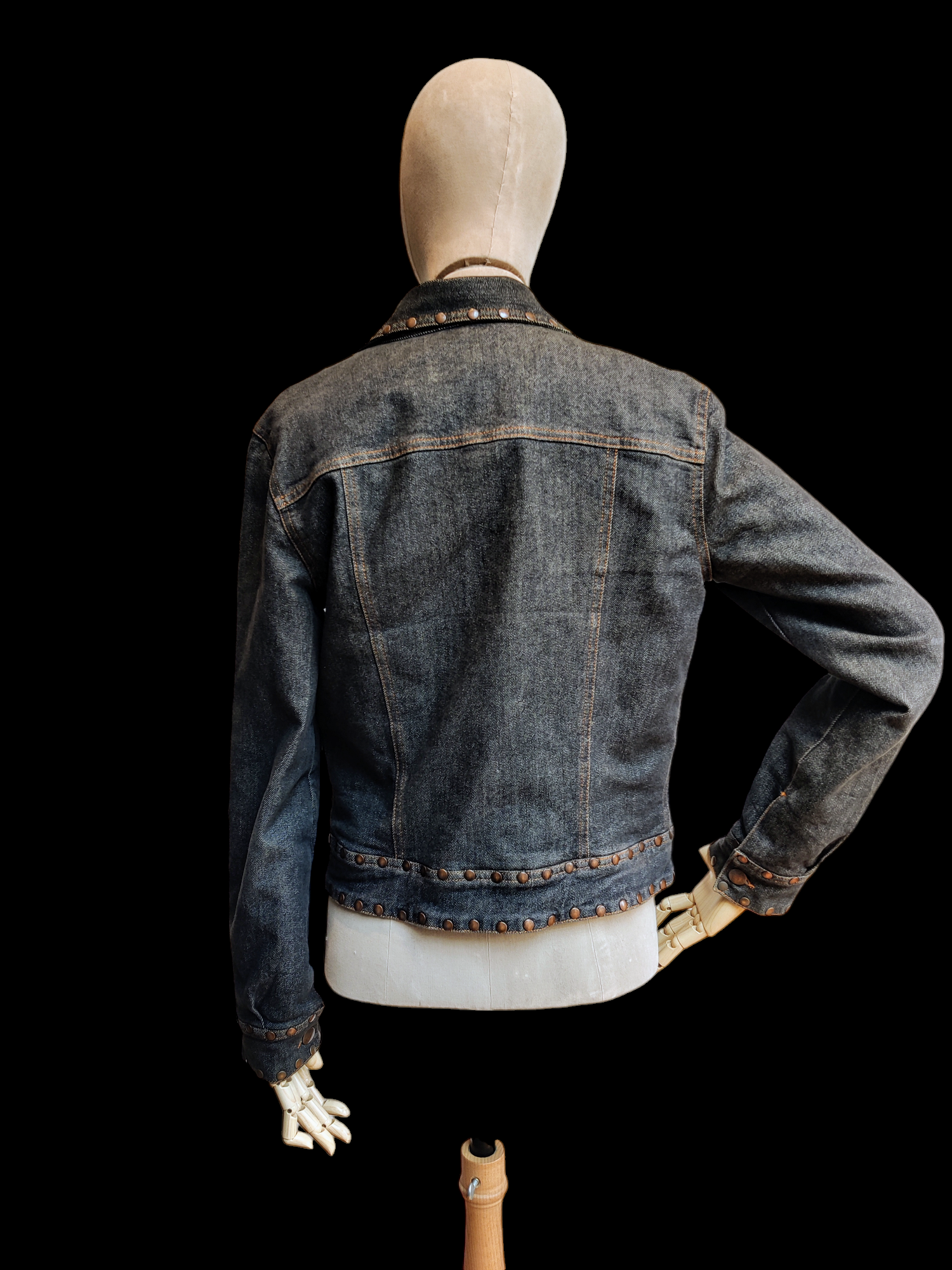 Moschino denim jacket size 10-12