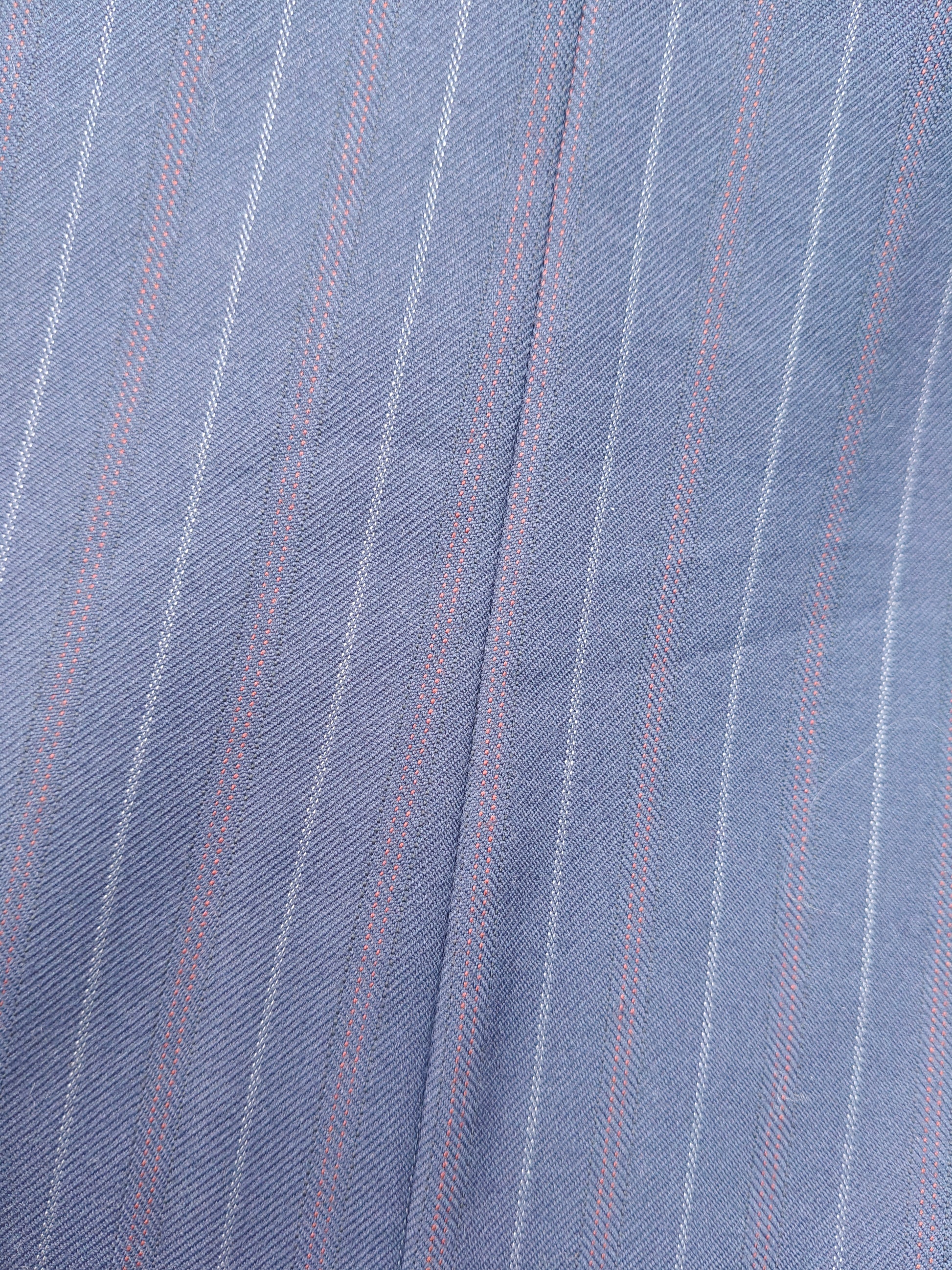 Pinstriped vintage trousers
