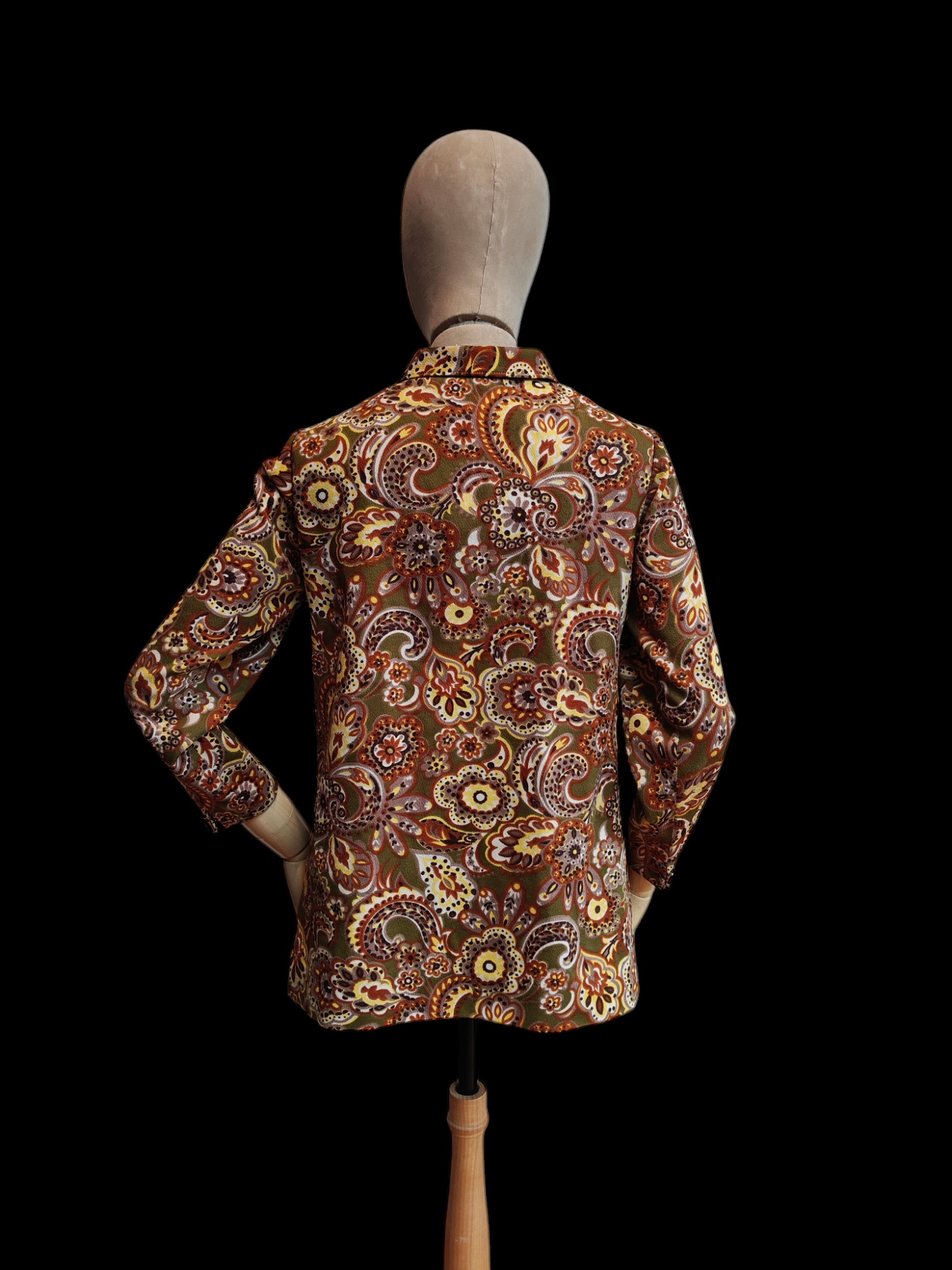 Sixties tunic with floral print