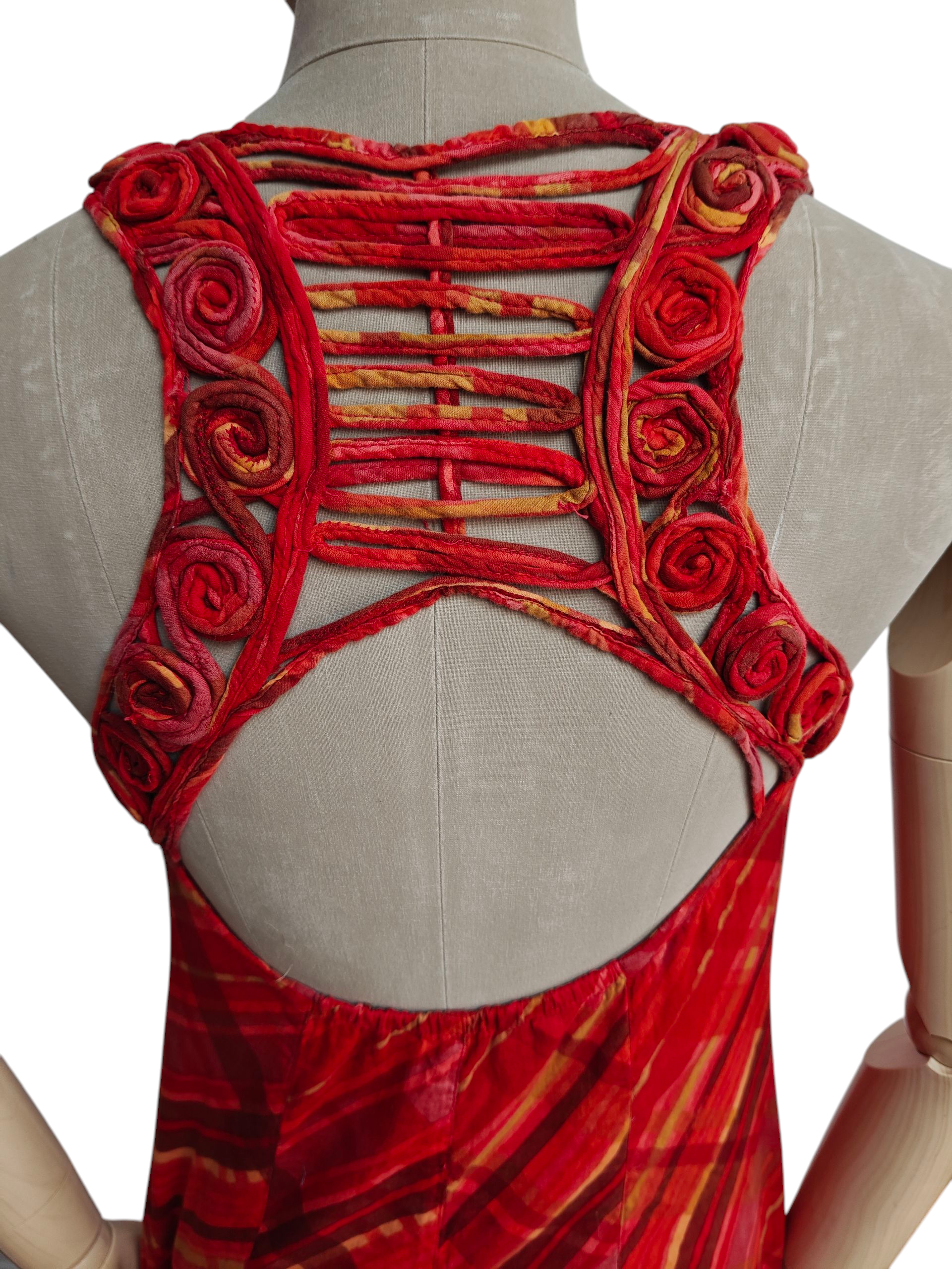 Stunning open back Phool dress