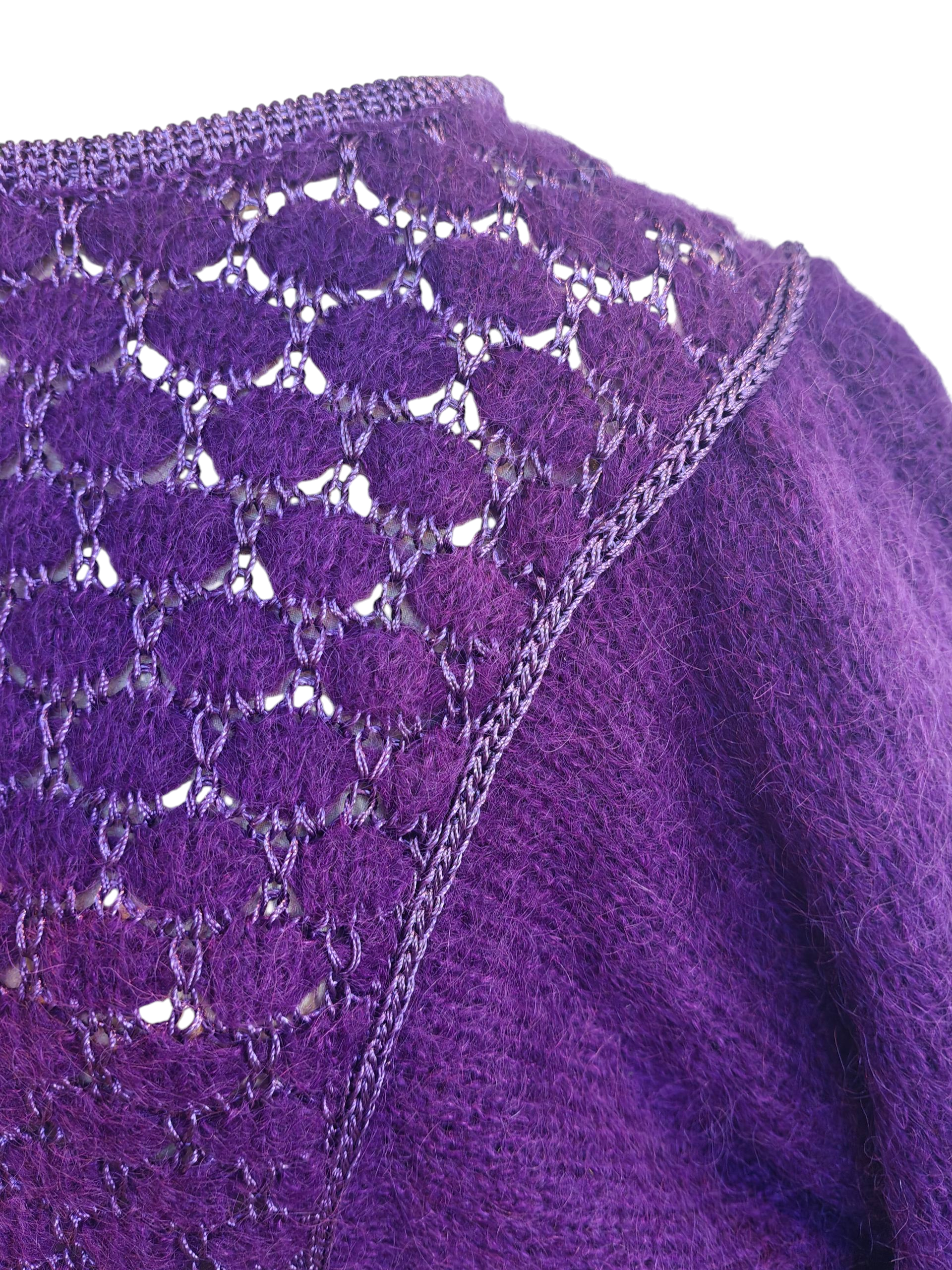 Super soft purple vintage jumper