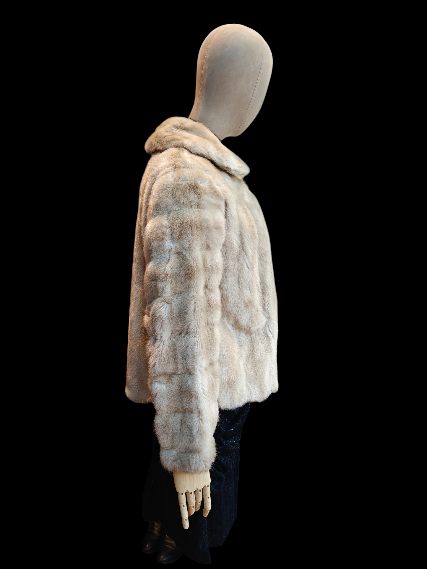 Vintage faux fur jacket size 10