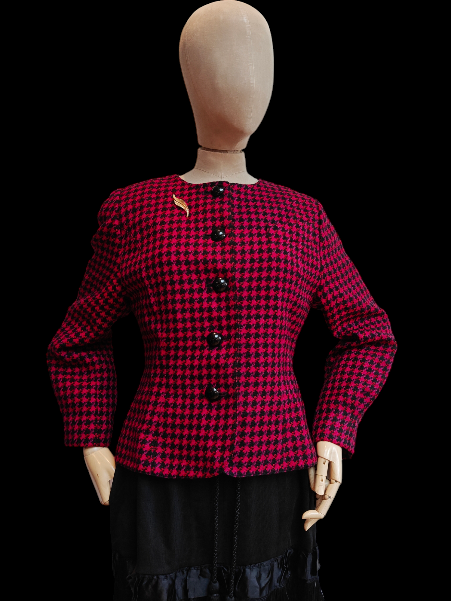 Vintage pink and black Windsmoor jacjket