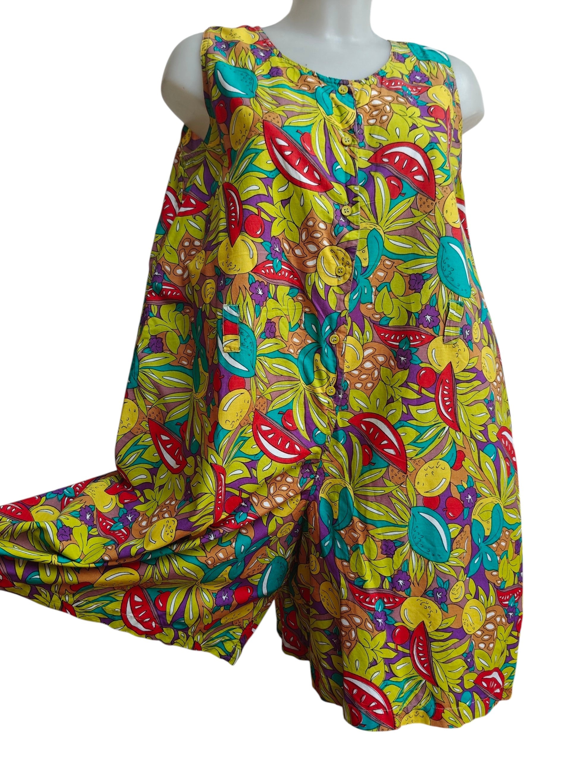 Vintage plus size playsuit