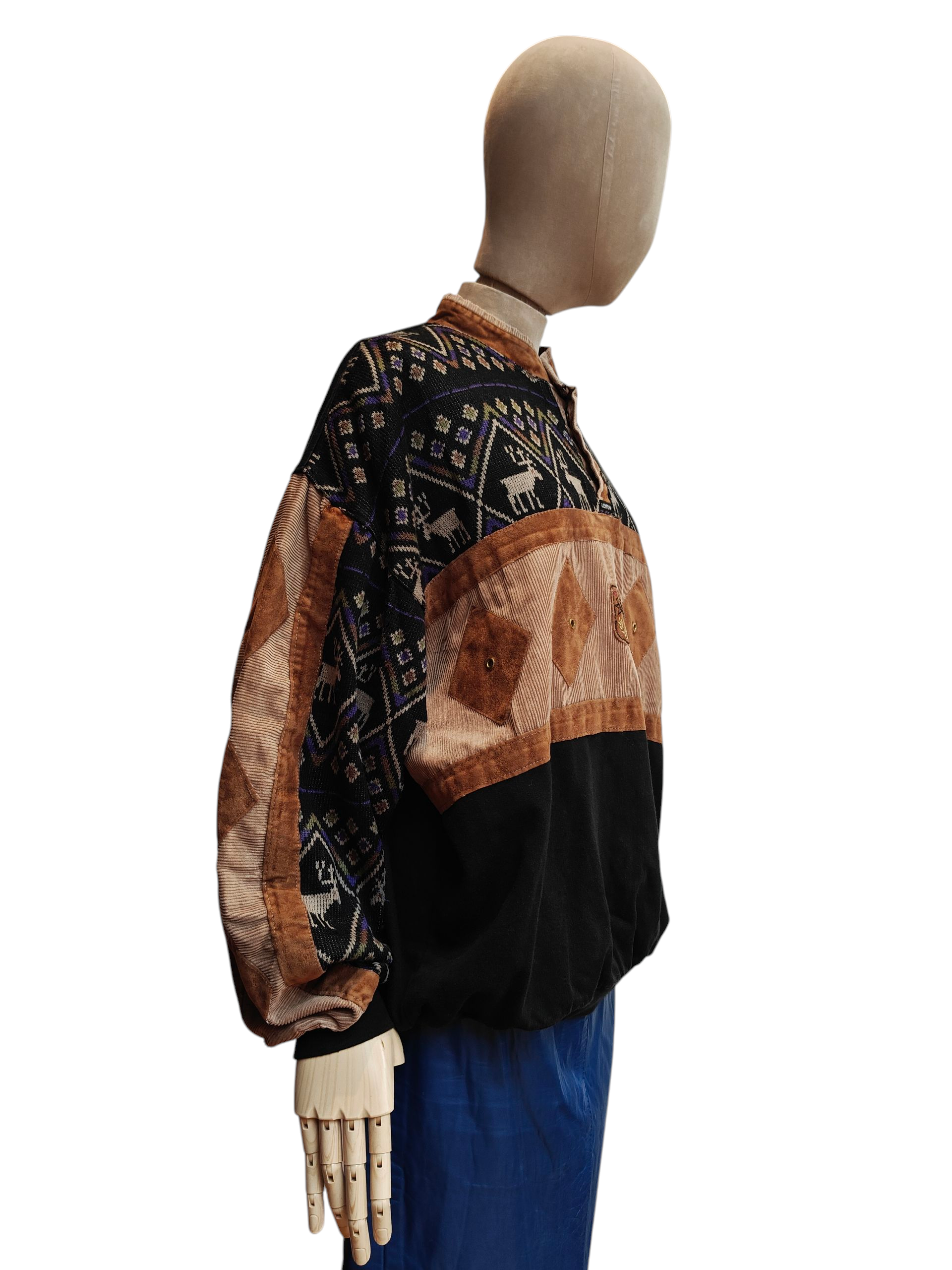 Vintage winter jumper with Reindeer