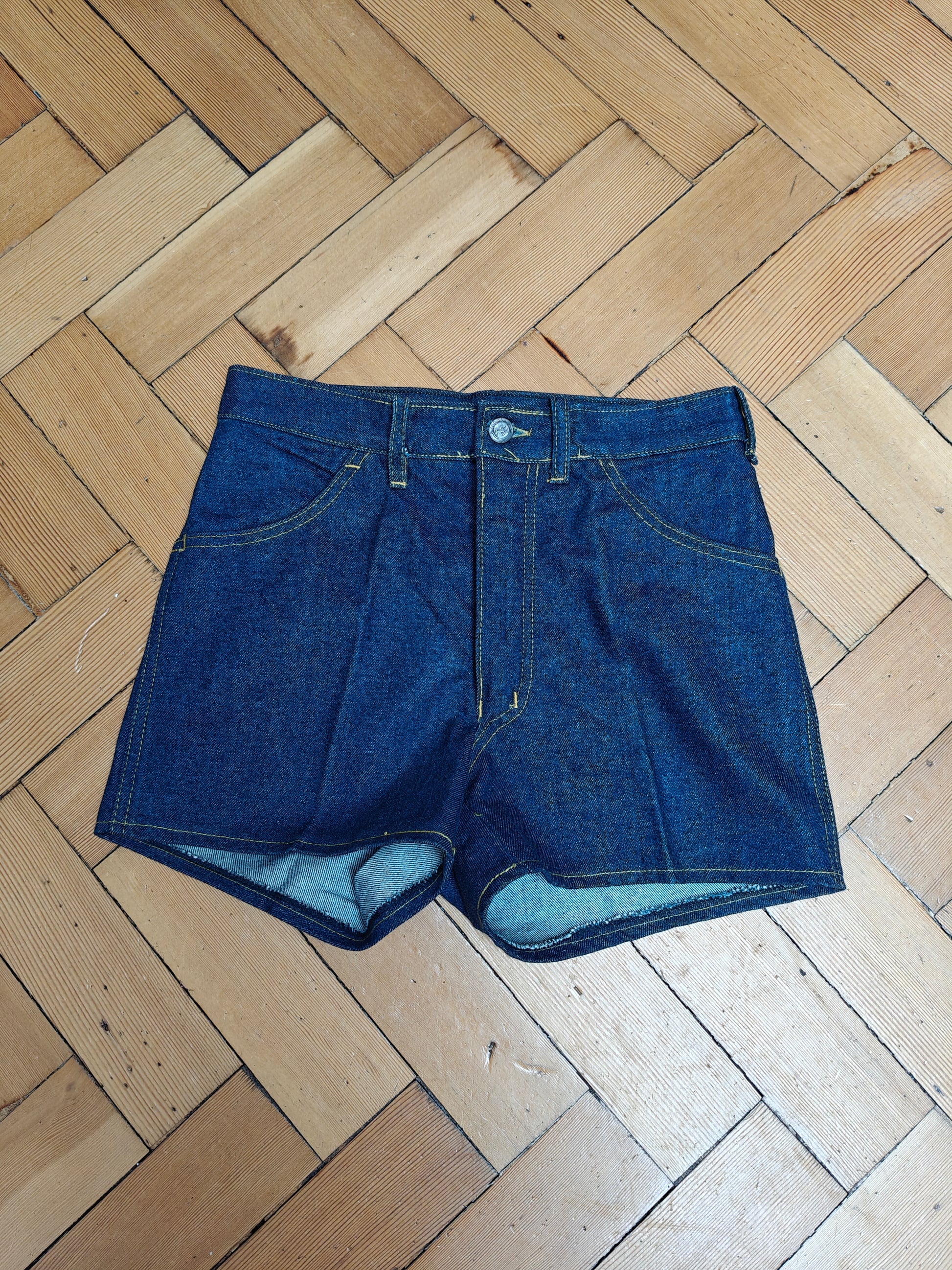 ladies short denim vintage shorts