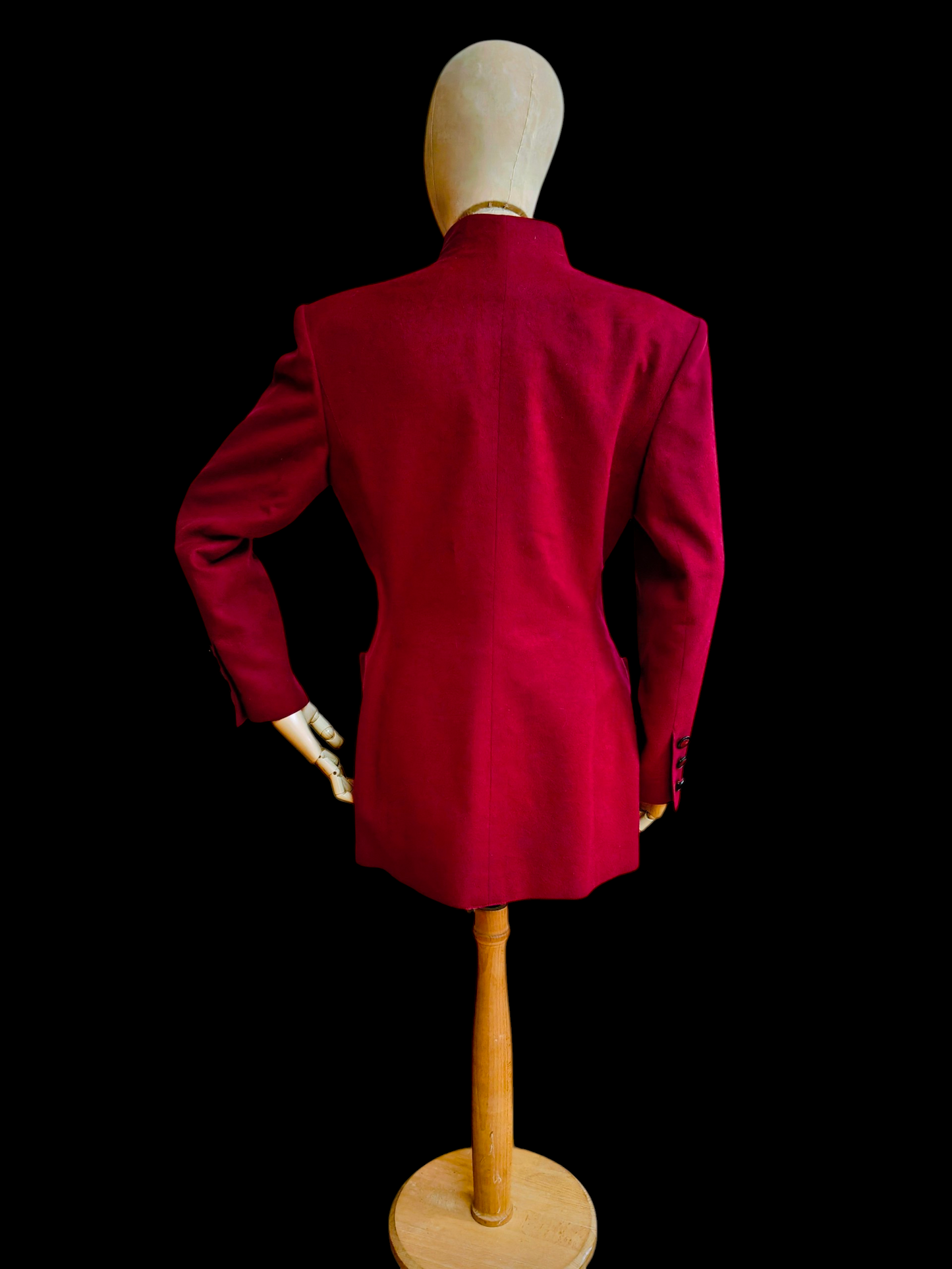 luxurious vintage wool and cashmere jacket