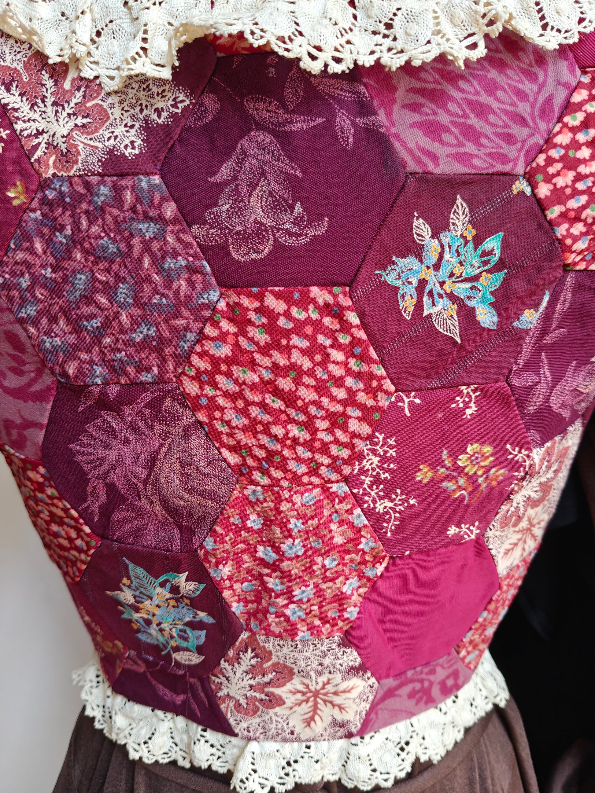 red patchwork