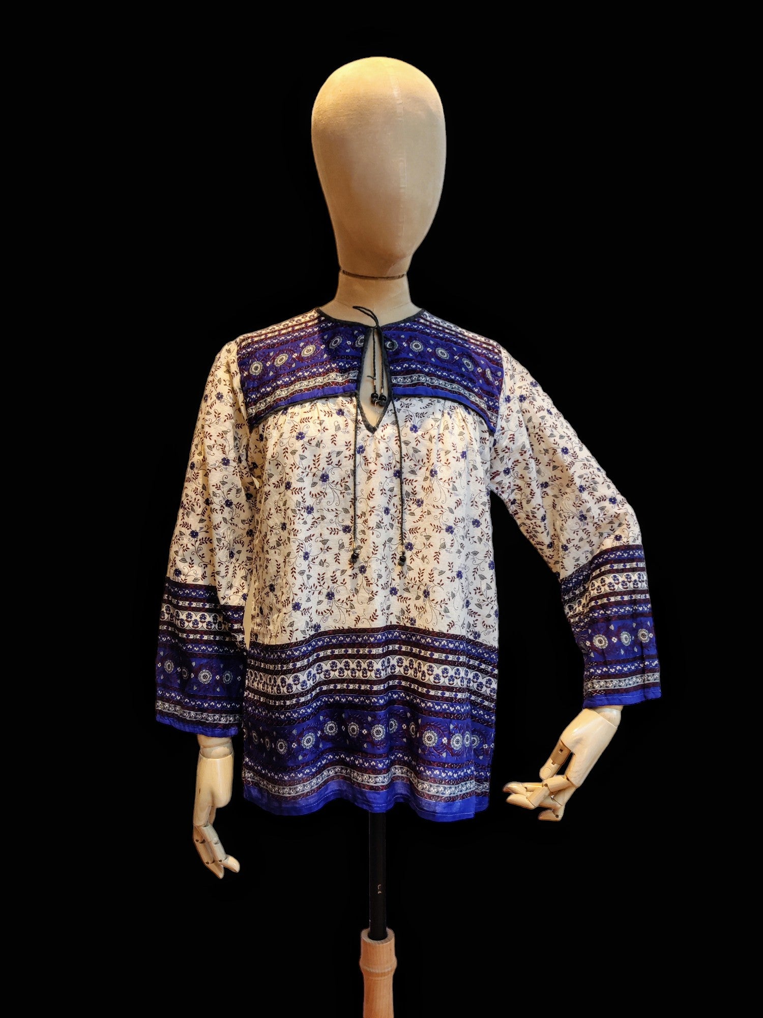 Anokhi style vintage top size 10/12