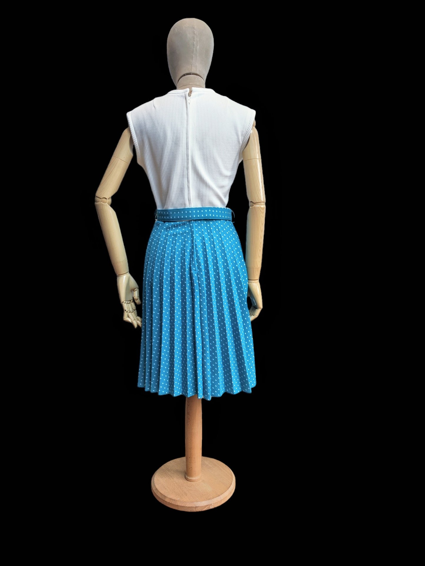 Original mod midi dress with belt