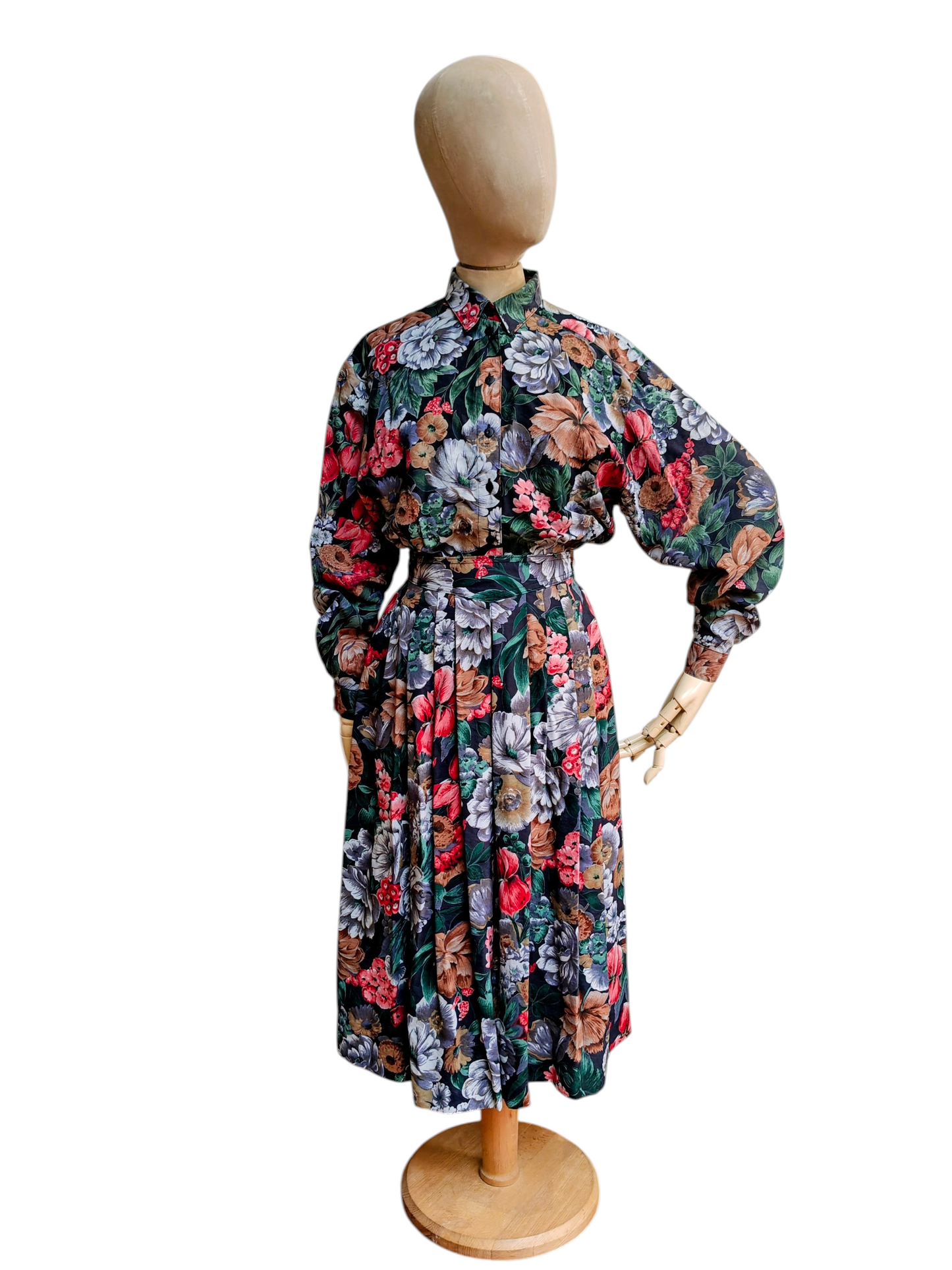 vintage St Michaels floral co-ord set