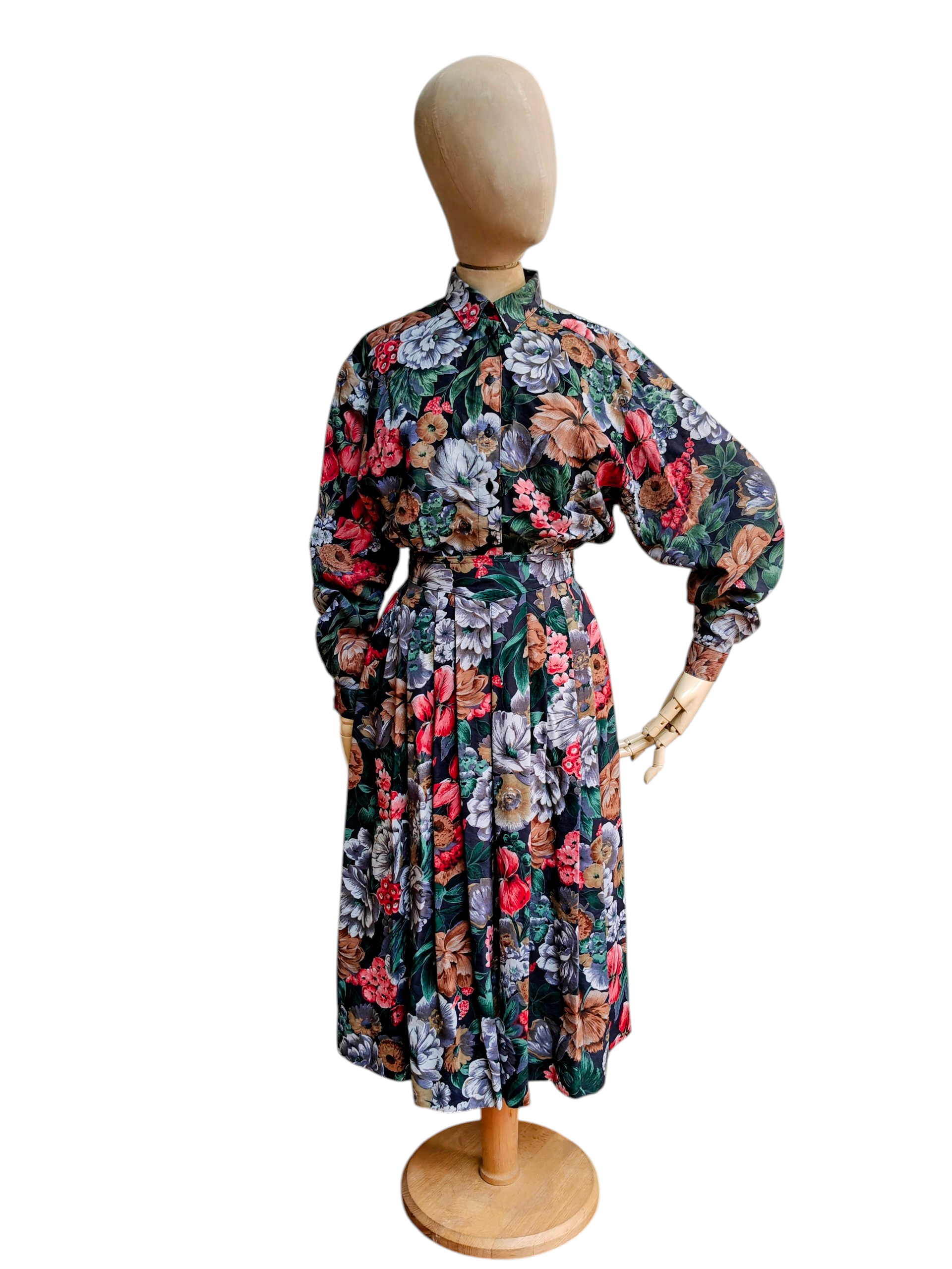 vintage St Michaels floral co-ord set