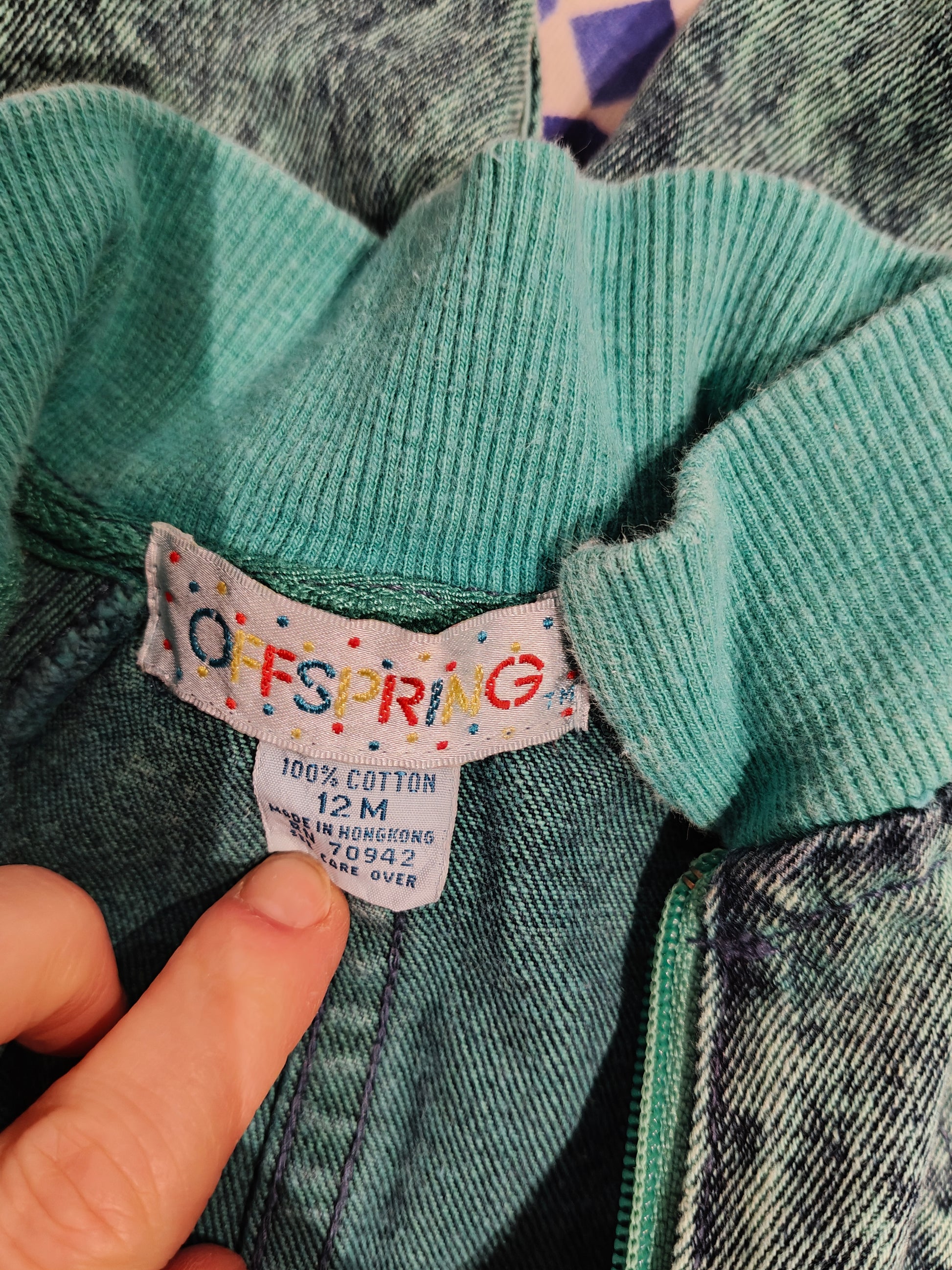 vintage baby grow.