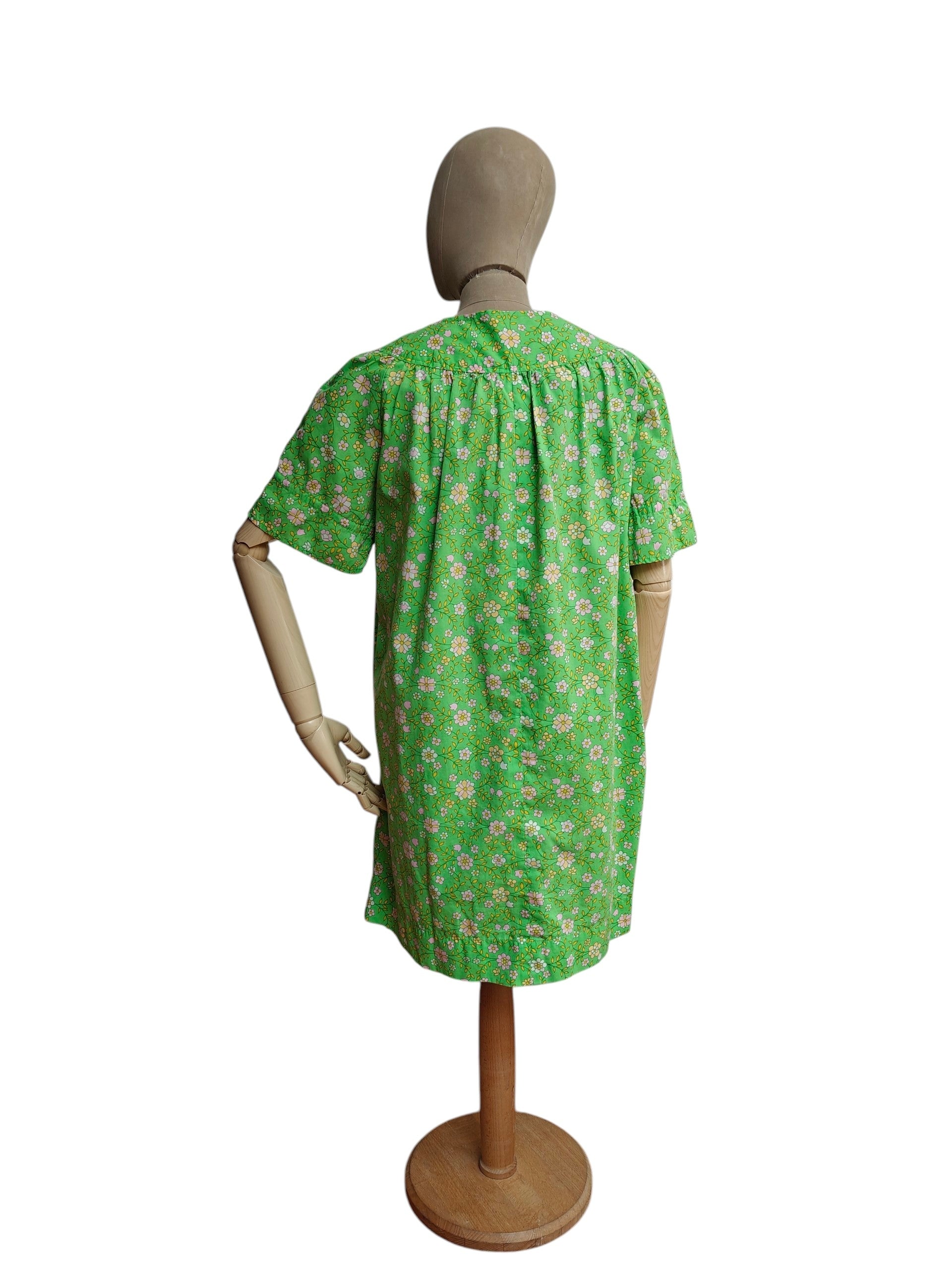 vintage dress and housecoat set