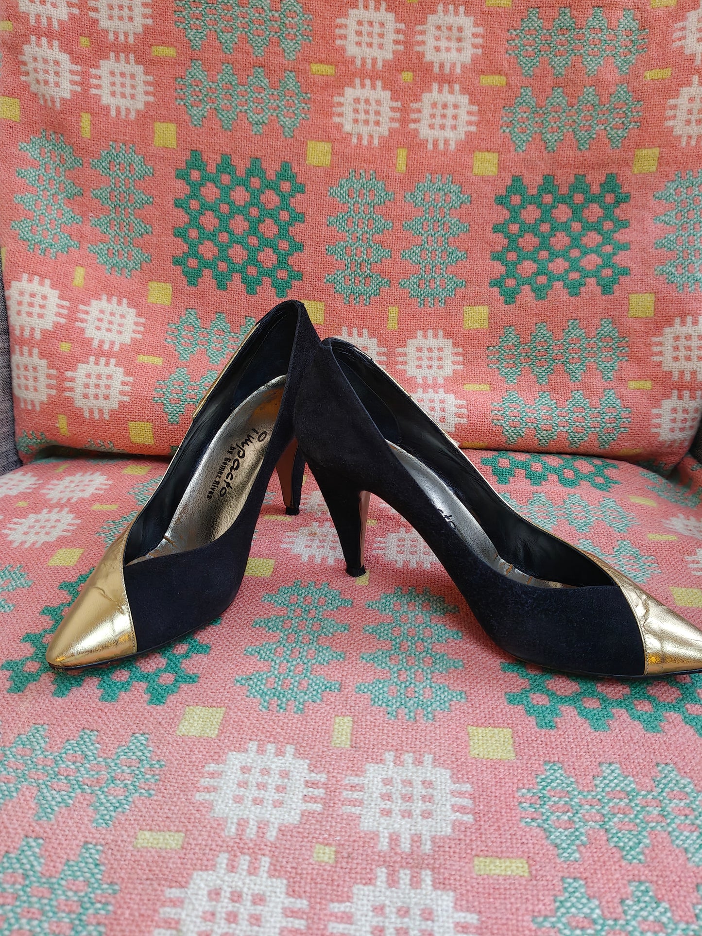 vintage evening shoes size 4