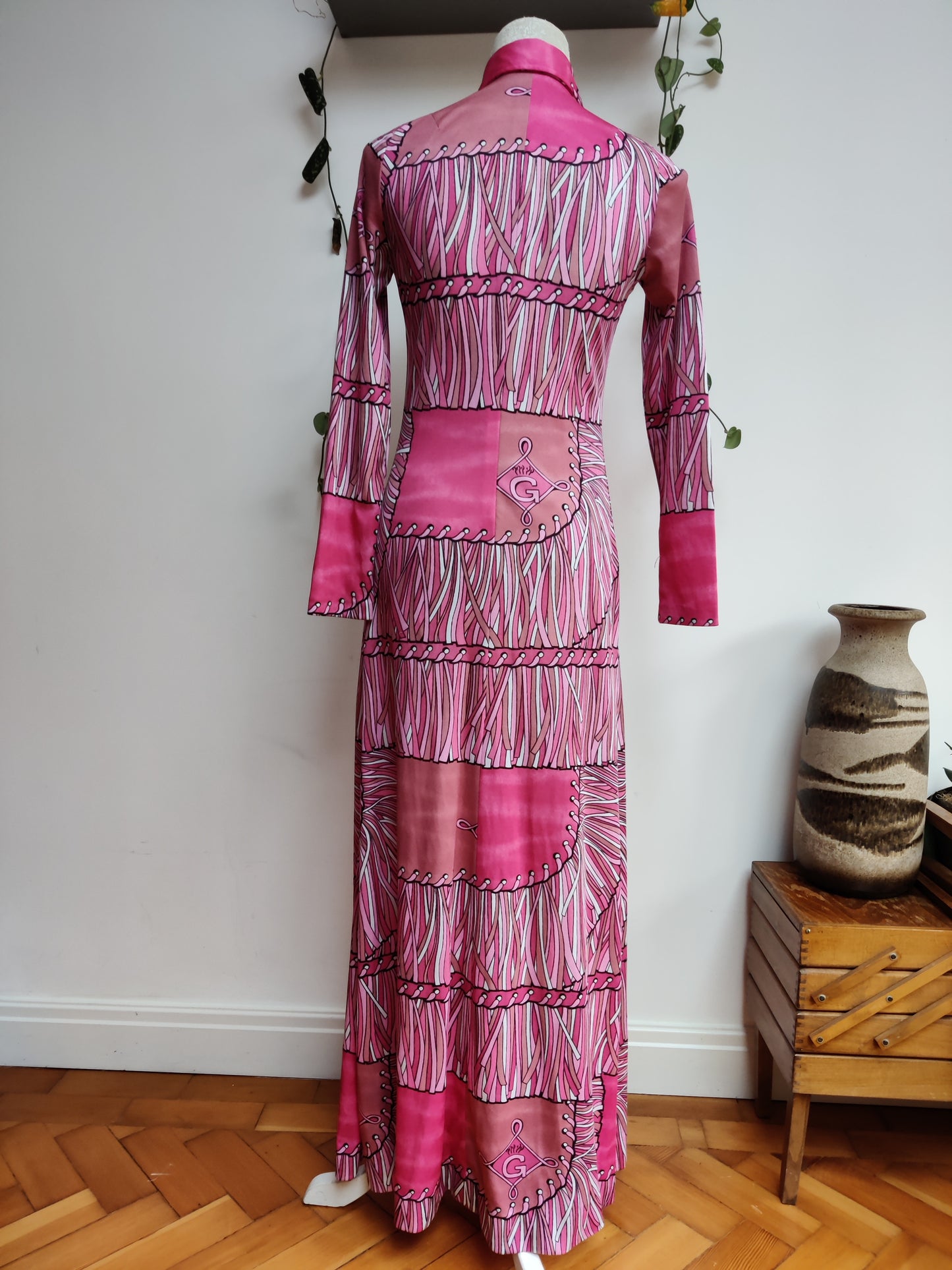 Italian vintage maxi dress