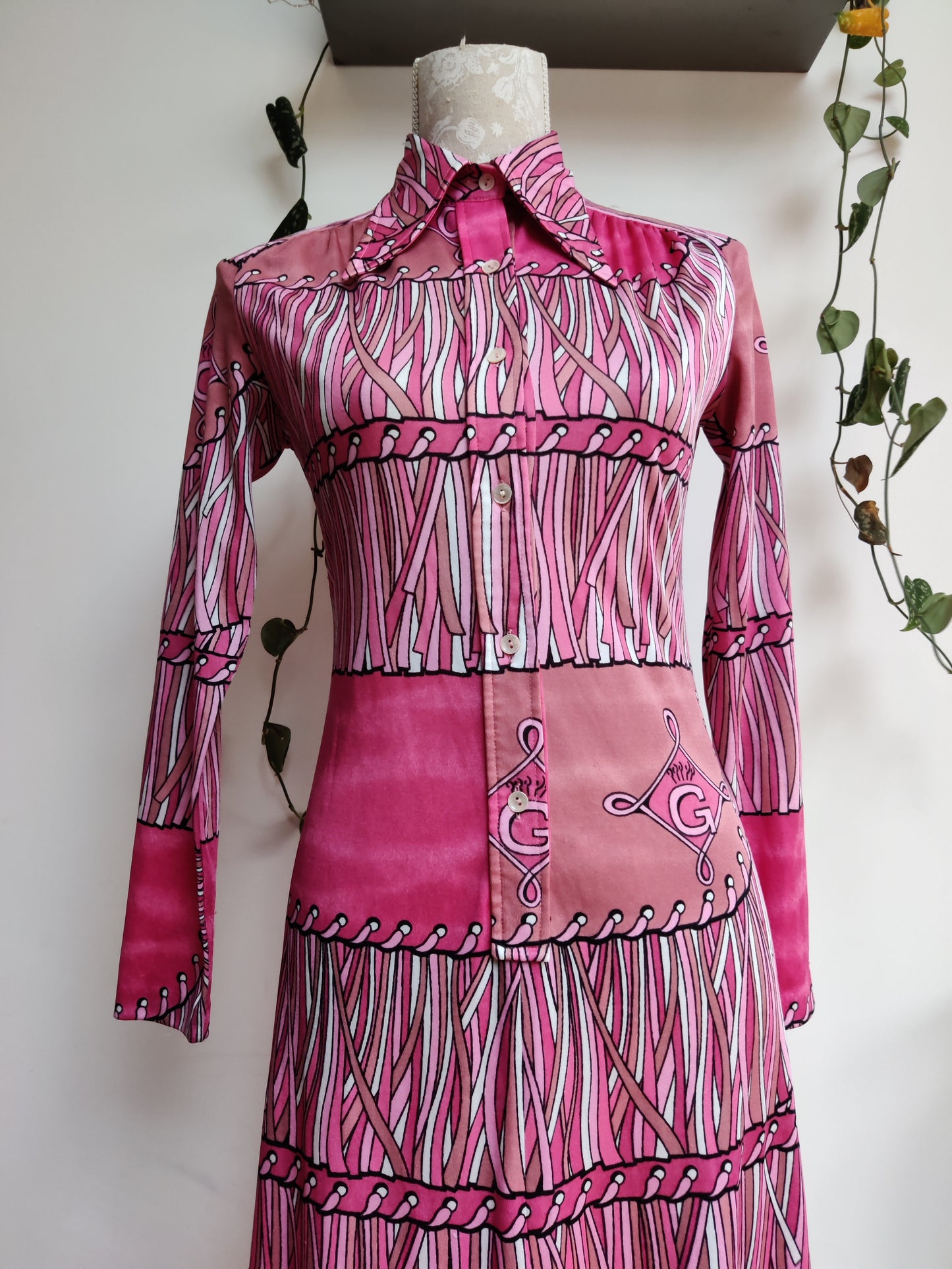 pucci style vintage dress