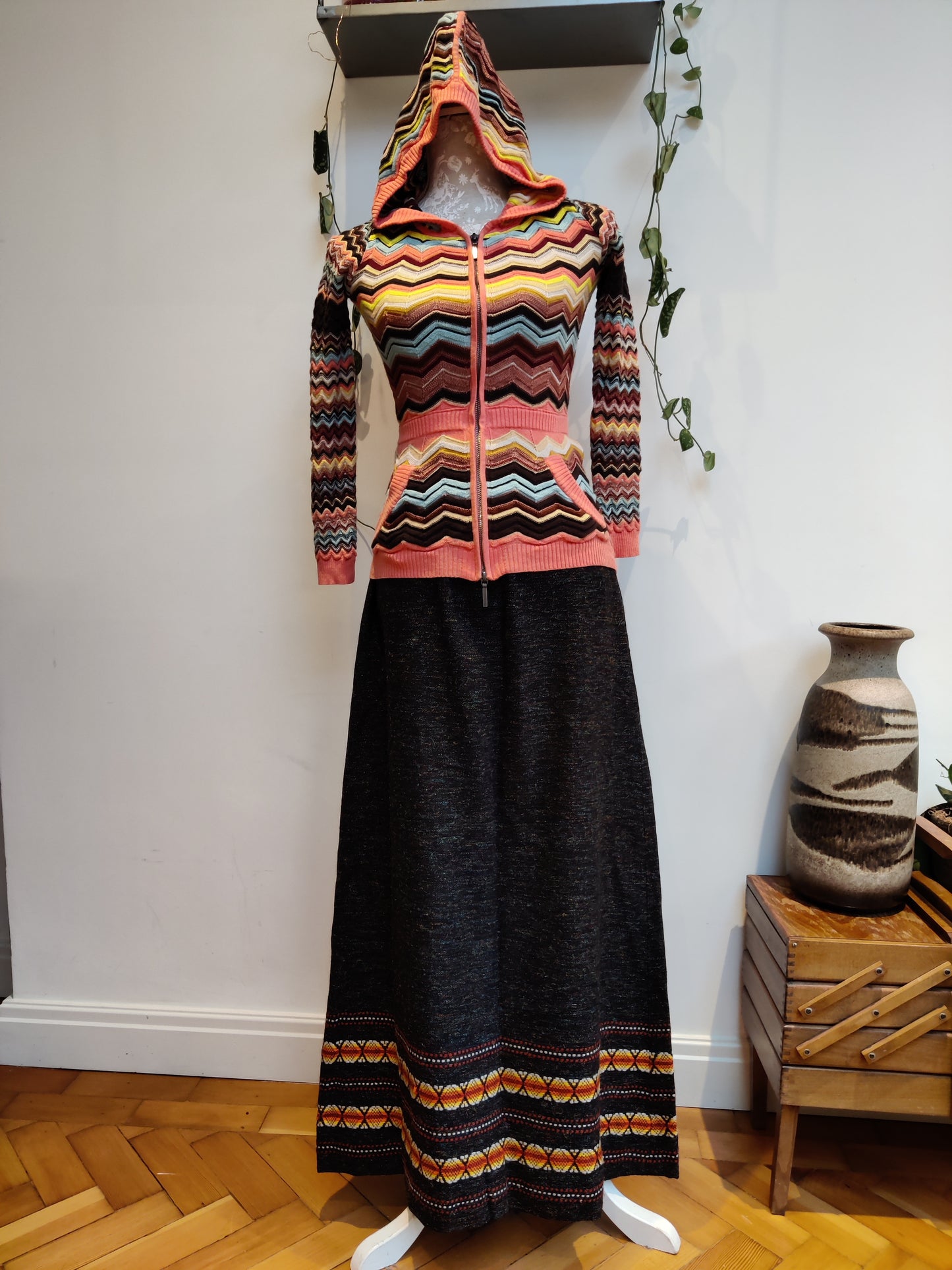 Missoni hooded top size 6-8.