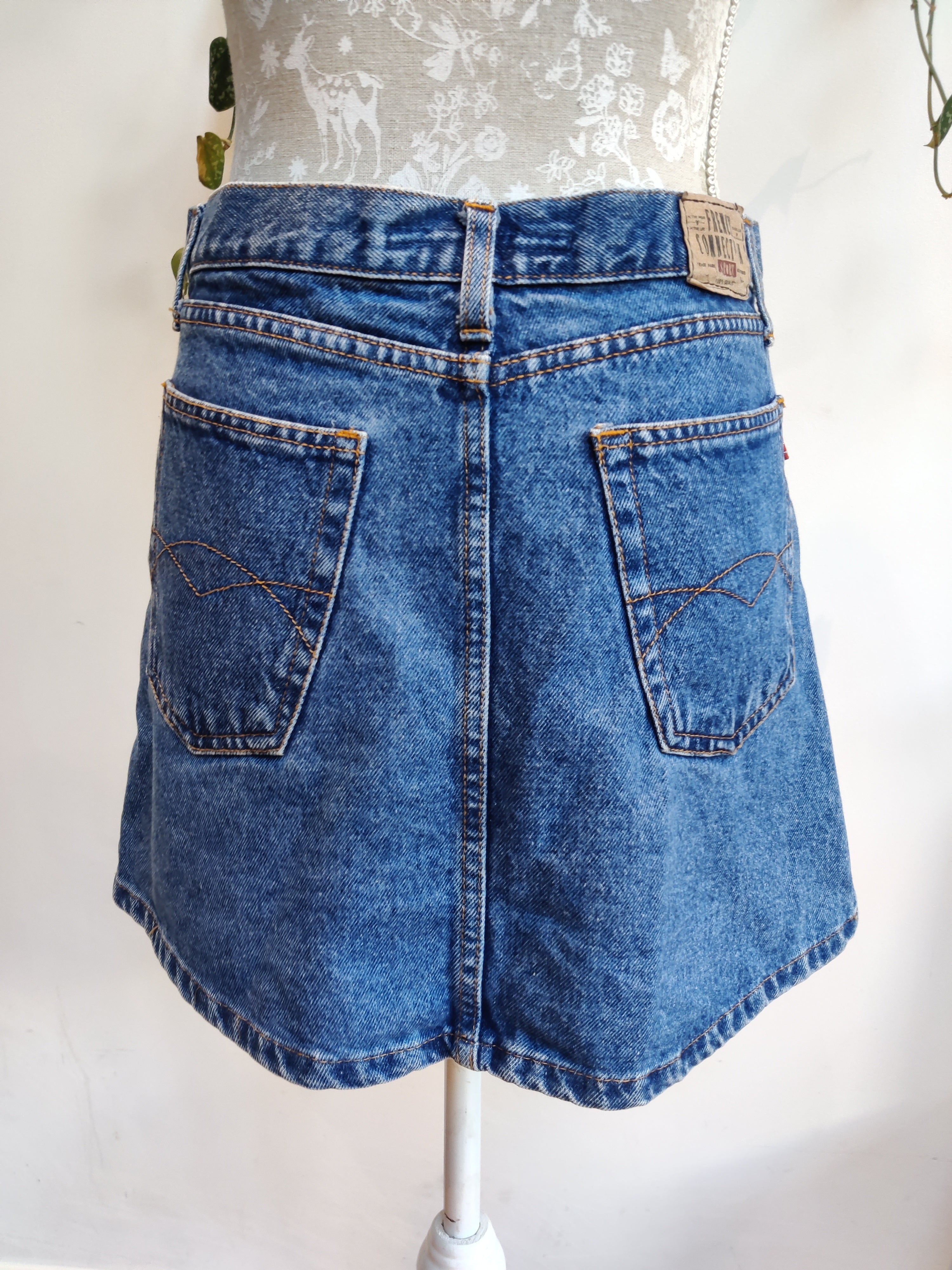 Denim mini hotsell skirt size 10